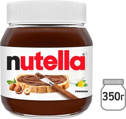 Паста Nutella ореховая с добавлением какао 350 г 2329 - фото 5332