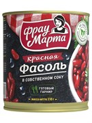 Фасоль красная в с/с Фрау Марта 310гр ж/б 1960